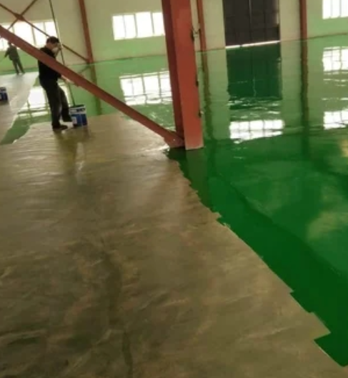 屯昌维修车间地坪漆